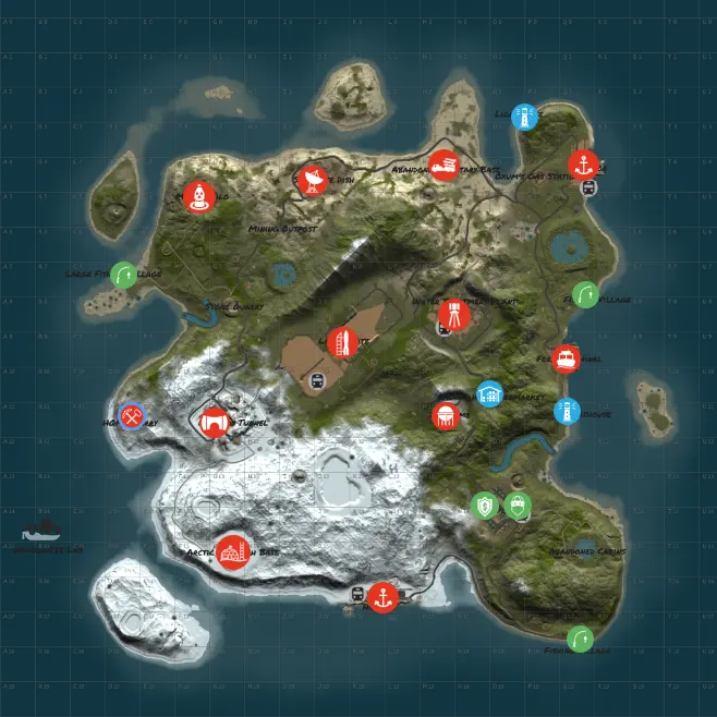 Crimson Atoll Map Image